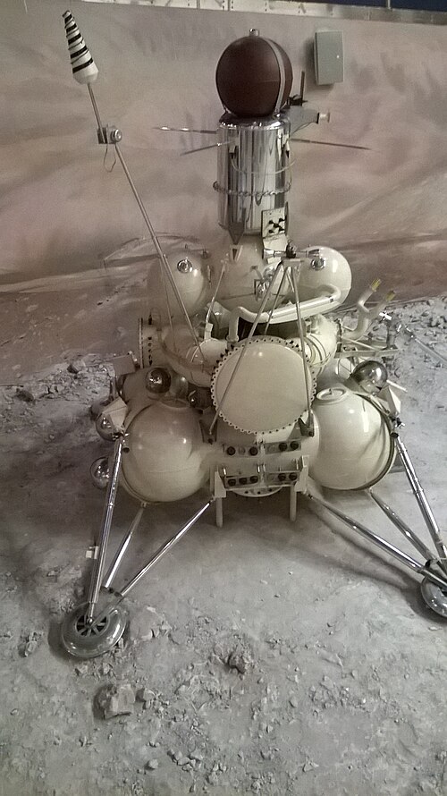 宇宙飛行記念博物館のルナ16号